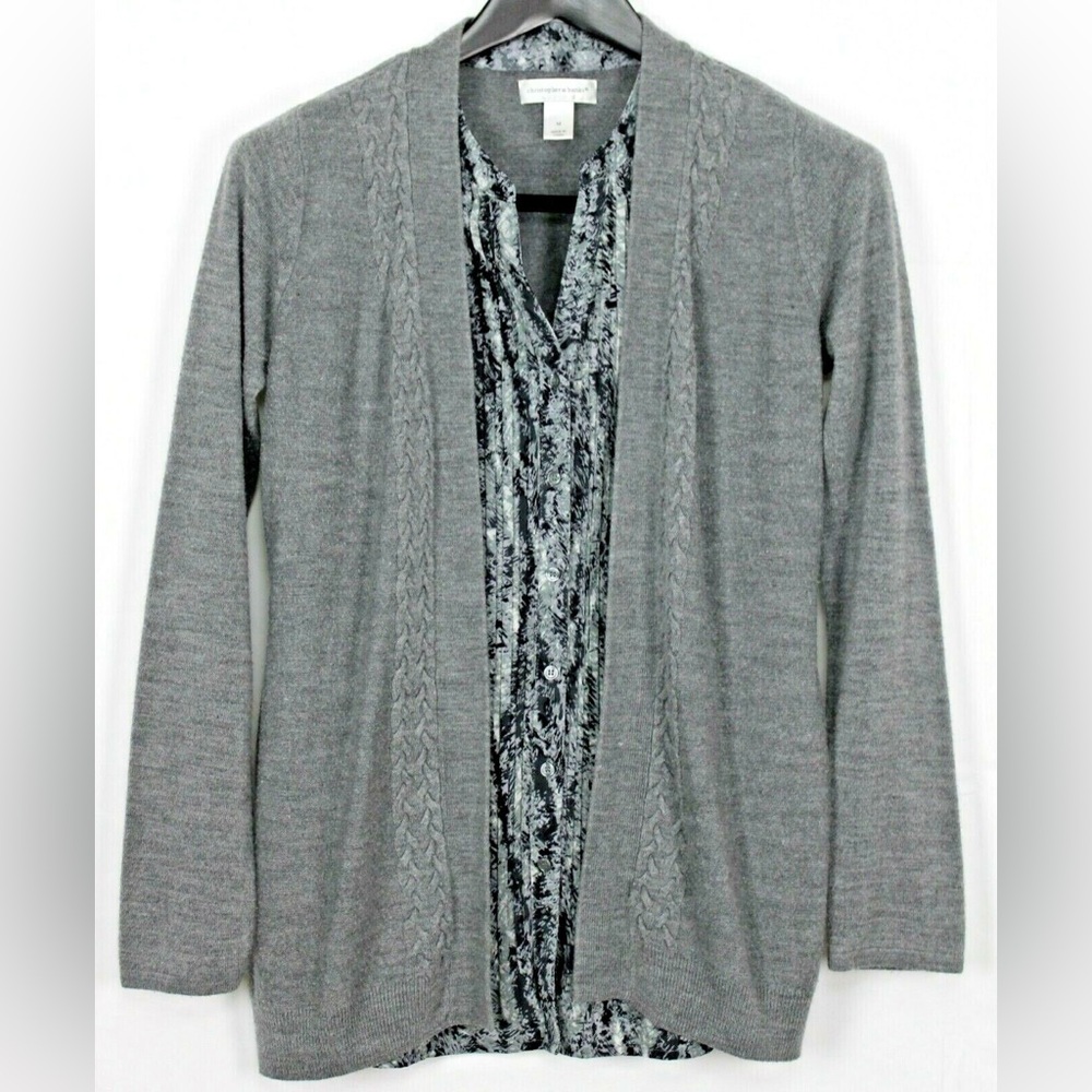 Christopher & Banks 2-in-1 Tank and Cardigan